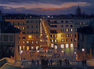 View From The Spanish Step